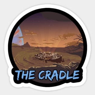 The Cradle Postcard Sticker